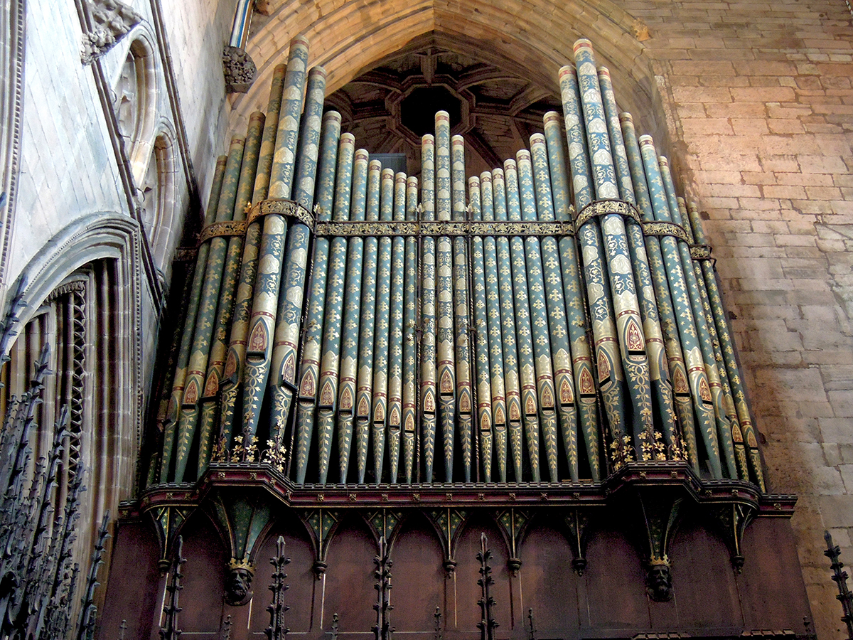 organy katedra Carlisle