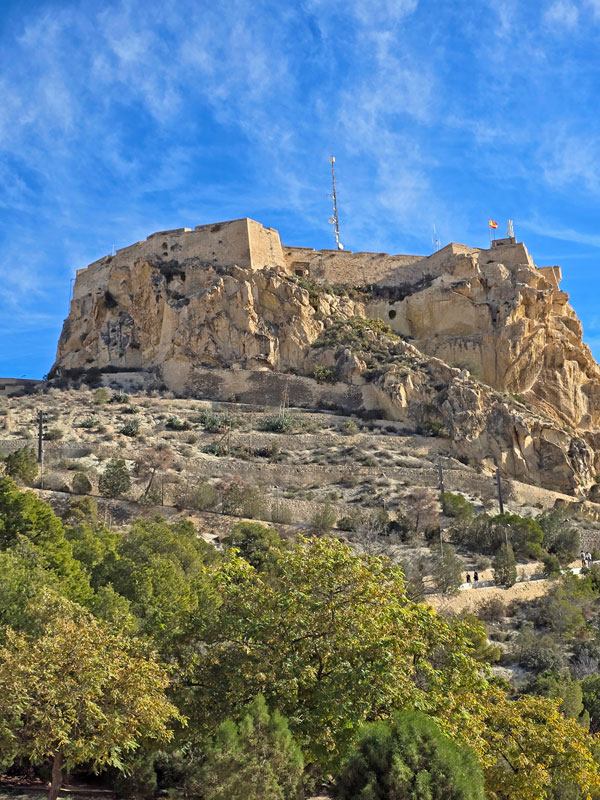 Alicante zamek sw Barbary