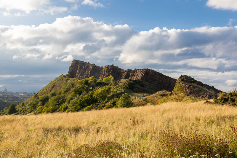 Arthur's Seat i Park Holyrood